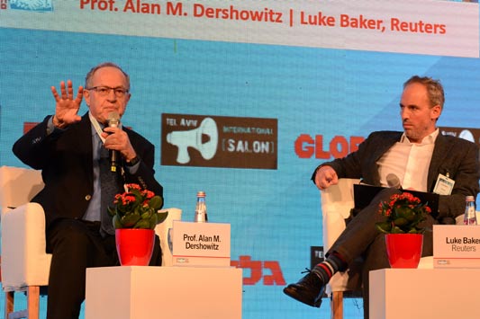 Luke Baker-Reuters , Prof. Alan M. Dershowitz-Harvard / �����: ��� ����