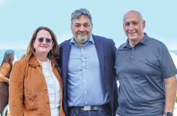 עברי ורבין, חמי פרס ודנה עזריאלי / צילום: שלומי יוסף עברי ורבין, חמי פרס ודנה עזריאלי / צילום: שלומי יוסף