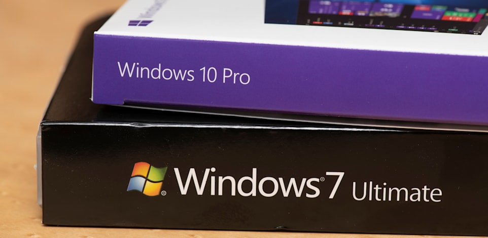 ������ ����� WINDOWS7 �-WINDOWS10 / �����: Shutterstock