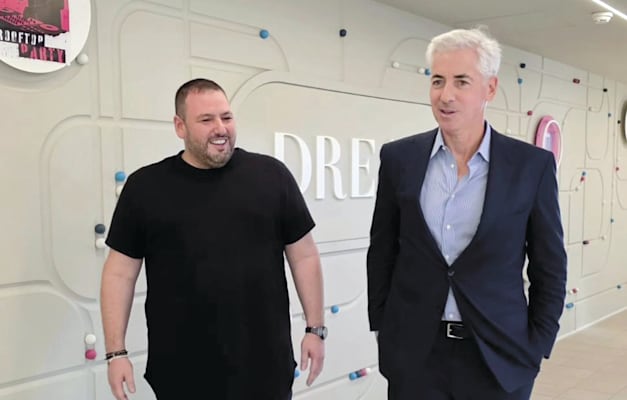 ביל אקמן ושלו חוליו (לשעבר מנכ''ל ומייסד NSO) / צילום: Dream ביל אקמן ושלו חוליו (לשעבר מנכ''ל ומייסד NSO) / צילום: Dream