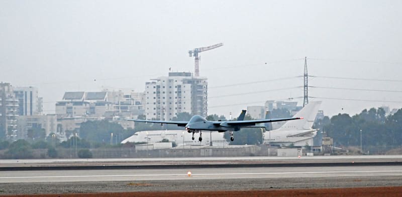Heron UAV Photo: IAI Spokesperson