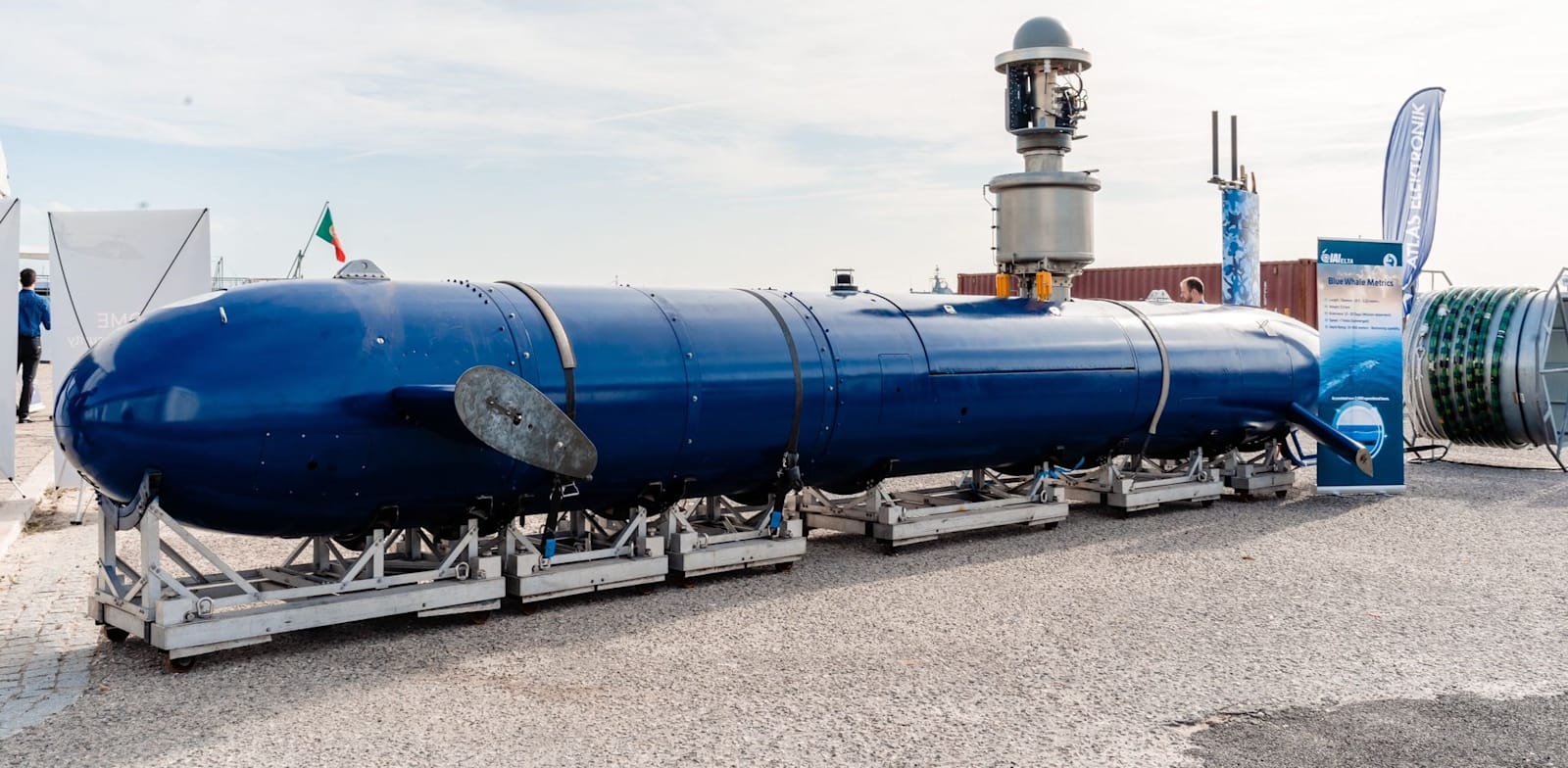 Blue Whale unmanned submarine credit: IAI