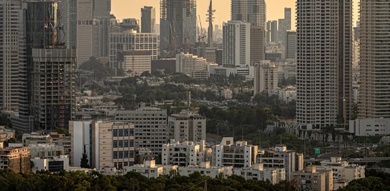Tel Aviv office towers credit: Shutterstock