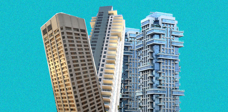 Tel Aviv residential towers credit: Tamar Matsafi and Eyal Izhar