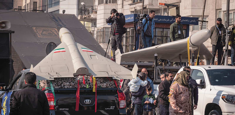 Iran's Shahed 136 credit: Reuters Morteza Nikoubazl