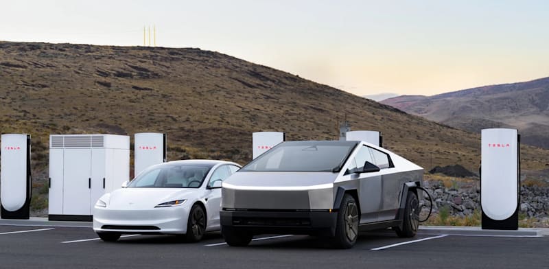 Tesla V4 Supercharger  credit: PR