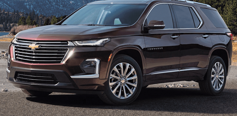 Chevrolet Traverse imported by UMI credit: PR