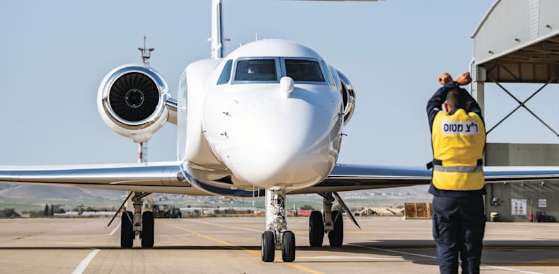 Oron surveillance aircraft credit: Ministry of Defense spokesman