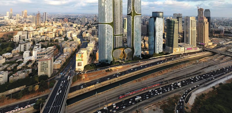 Vertical City Ramat Gan credit: 3D Vision