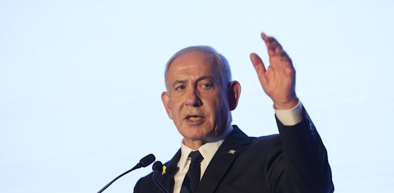 Prime Minister Benjamin Netanyahu at the annual Accountant General's Conference  credit: Tadmit Productions